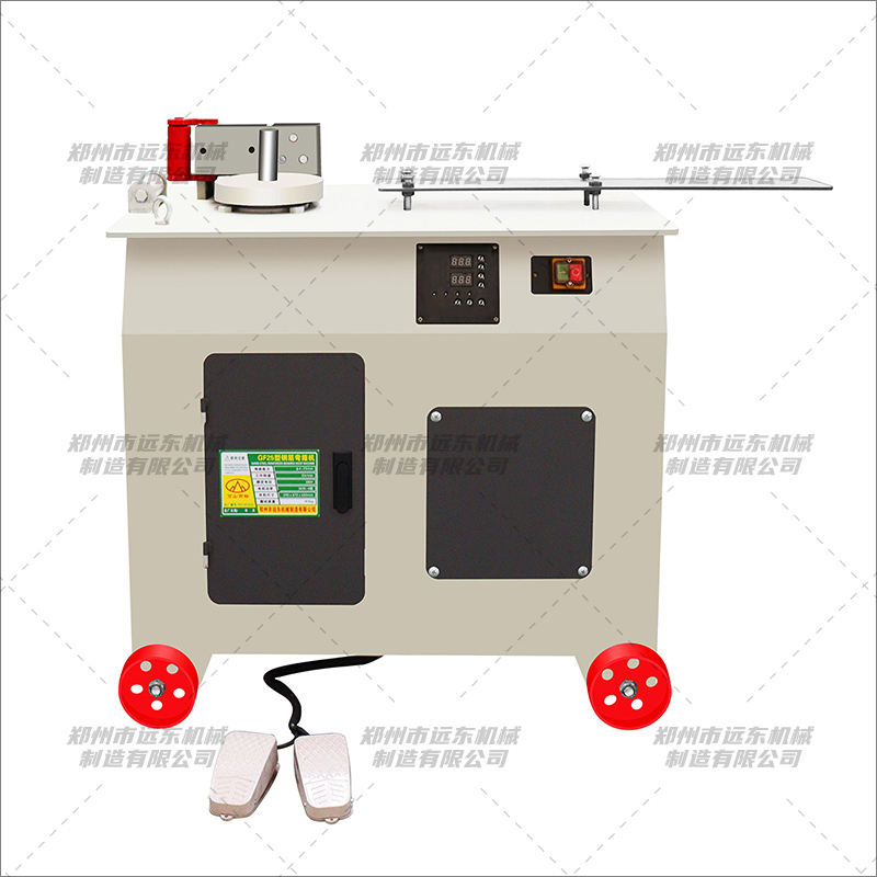 GF25型帶尺桿數控鋼筋彎箍機(圖1) GF25型帶尺桿數控鋼筋彎箍機(圖1)